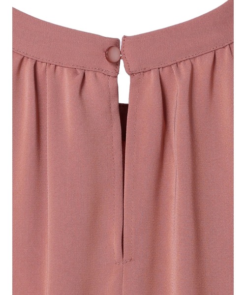 earth music&ecology（アースミュージックアンドエコロジー）の「リサイクルポリエステルブレンドとろみチュニック（その他トップス・レディース・オフホワイト/ライトカーキ/グレイッシュベージュ/テラコッタ・FREE）」の22枚目の写真