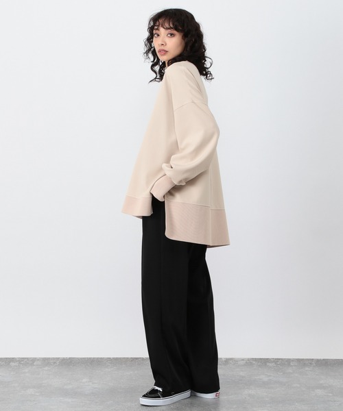 OFAKIND(オフアカインド)の「OFAKIND / ロングベルトタックパンツ(その他パンツ・レディース・ブラック/モカ・1/0)」の6枚目の写真