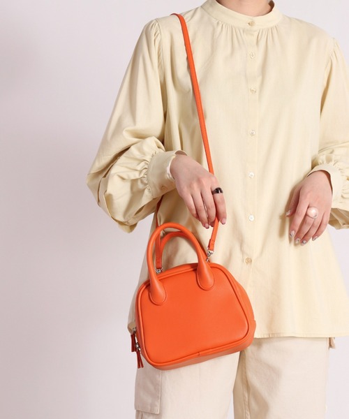 cepo（セポ）の「ミニボストンバッグ 3WAY（ハンドバッグ・レディース・ブラック/グレー/オレンジ・FREE）」の20枚目の写真