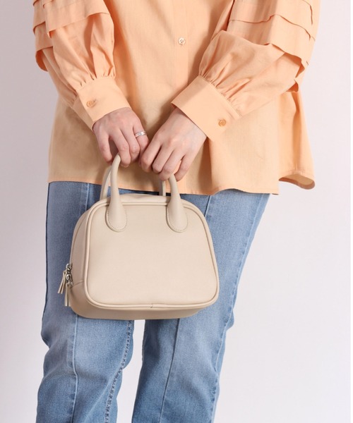 cepo（セポ）の「ミニボストンバッグ 3WAY（ハンドバッグ・レディース・ブラック/グレー/オレンジ・FREE）」の15枚目の写真