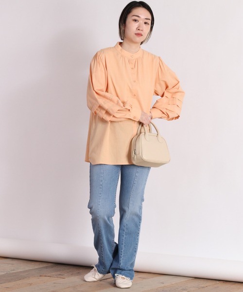 cepo（セポ）の「ミニボストンバッグ 3WAY（ハンドバッグ・レディース・ブラック/グレー/オレンジ・FREE）」の5枚目の写真