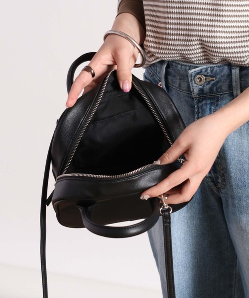 cepo（セポ）の「ミニボストンバッグ 3WAY（ハンドバッグ・レディース・ブラック/グレー/オレンジ・FREE）」の9枚目の写真