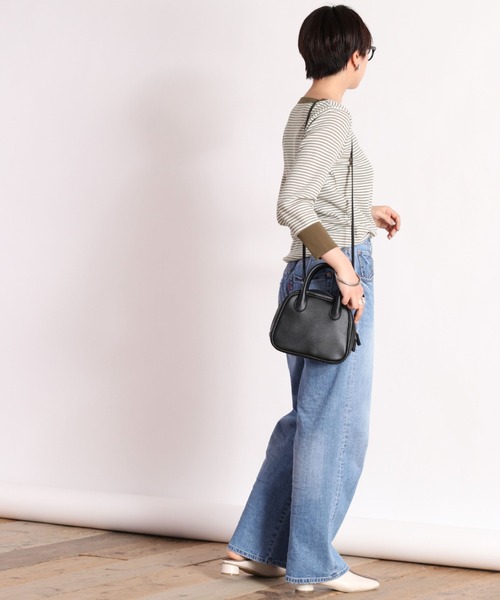 cepo（セポ）の「ミニボストンバッグ 3WAY（ハンドバッグ・レディース・ブラック/グレー/オレンジ・FREE）」の13枚目の写真