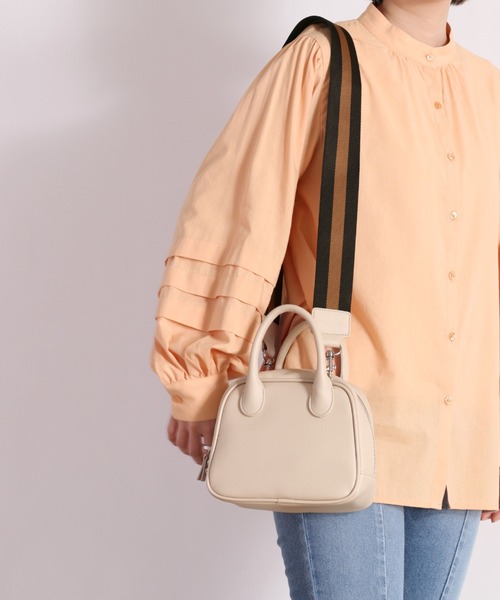 cepo（セポ）の「ミニボストンバッグ 3WAY（ハンドバッグ・レディース・ブラック/グレー/オレンジ・FREE）」の10枚目の写真