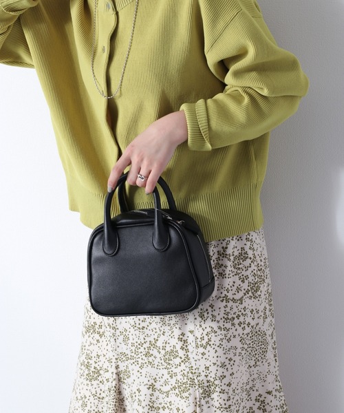 cepo（セポ）の「ミニボストンバッグ 3WAY（ハンドバッグ・レディース・ブラック/グレー/オレンジ・FREE）」の11枚目の写真