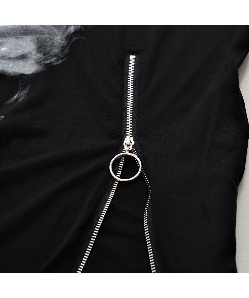 CIVARIZE(シヴァーライズ)の「『CIVARIZE/シヴァーライズ』フード付きドルマンポンチョカットソー(Tシャツ/カットソー・メンズ・ブラック/ホワイト・FREE)」の17枚目の写真