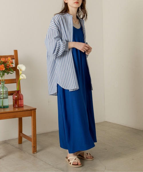 ANGIE（アンジー）の「バックリボンキャミワンピース（ワンピース・レディース・ブラック/レッド/イエロー/ブルー/グリーン/ブラック系その他/グリーン系その他/パープル系その他2/ピンク系その他2/ベージュ系1/アイボリー/ベージュ/ブラウン系1/ブラック系1・FREE）」の11枚目の写真