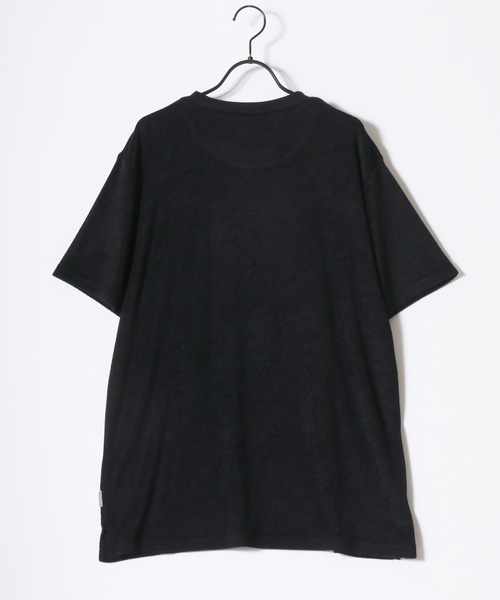 FRUIT OF THE LOOM（フルーツオブザルーム）の「FRUIT OF THE LOOM/フルーツオブザルーム 2点セットアップ パイル 半袖Tシャツ＆ショートパンツ/ルームウェア/ワンマイルウェア/パジャマ/レディース メンズ（ルームウェア/パジャマ・メンズ・ブラック/ホワイト/ネイビー/グレー/グリーン/ブラウン・L/M/LL）」の20枚目の写真