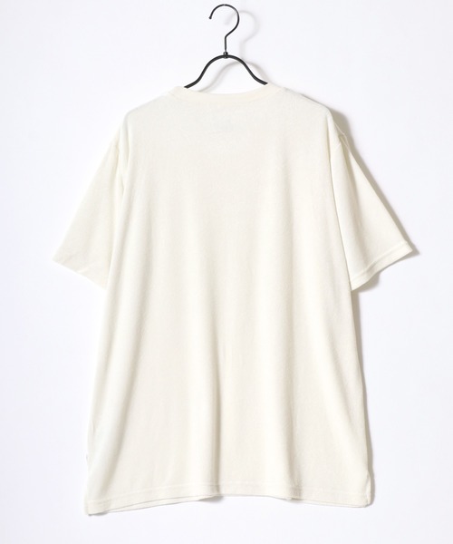 FRUIT OF THE LOOM（フルーツオブザルーム）の「FRUIT OF THE LOOM/フルーツオブザルーム 2点セットアップ パイル 半袖Tシャツ＆ショートパンツ/ルームウェア/ワンマイルウェア/パジャマ/レディース メンズ（ルームウェア/パジャマ・メンズ・ブラック/ホワイト/ネイビー/グレー/グリーン/ブラウン・L/M/LL）」の15枚目の写真