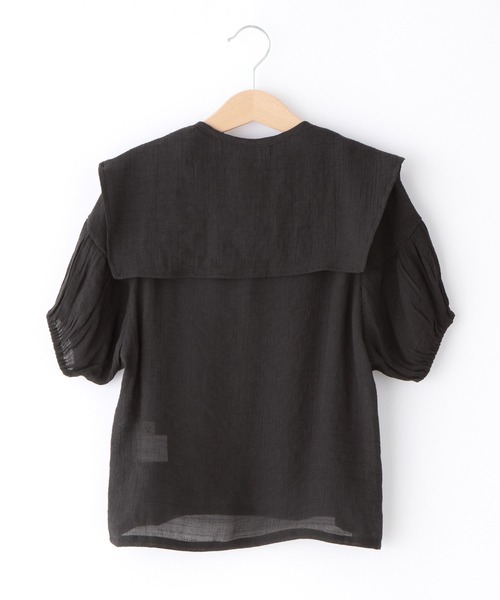 &yam(アンドヤム)の「3way ビックカラーセット 楊柳シャツ 【親子お揃い/リンクコーデ】(シャツ/ブラウス・キッズ・ブラック/パープル/イエロー/ブルー/グリーン・100-110cm/120-130cm/110-120cm)」の12枚目の写真