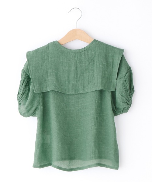 &yam(アンドヤム)の「3way ビックカラーセット 楊柳シャツ 【親子お揃い/リンクコーデ】(シャツ/ブラウス・キッズ・ブラック/パープル/イエロー/ブルー/グリーン・100-110cm/120-130cm/110-120cm)」の21枚目の写真