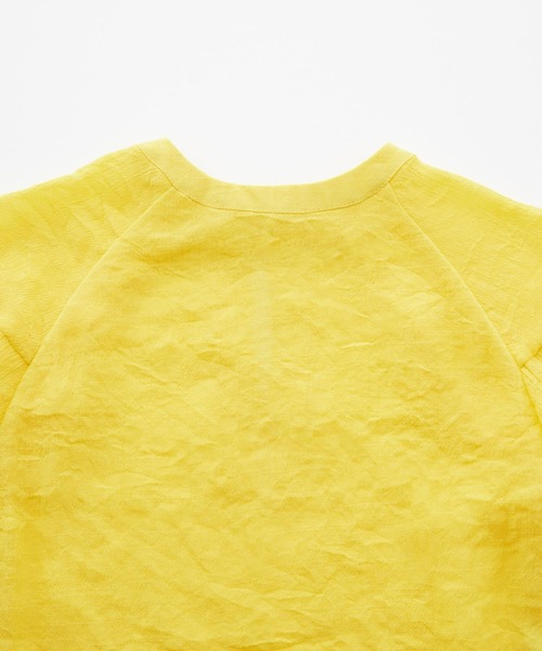 &yam(アンドヤム)の「3way ビックカラーセット 楊柳シャツ 【親子お揃い/リンクコーデ】(シャツ/ブラウス・キッズ・ブラック/パープル/イエロー/ブルー/グリーン・100-110cm/120-130cm/110-120cm)」の15枚目の写真