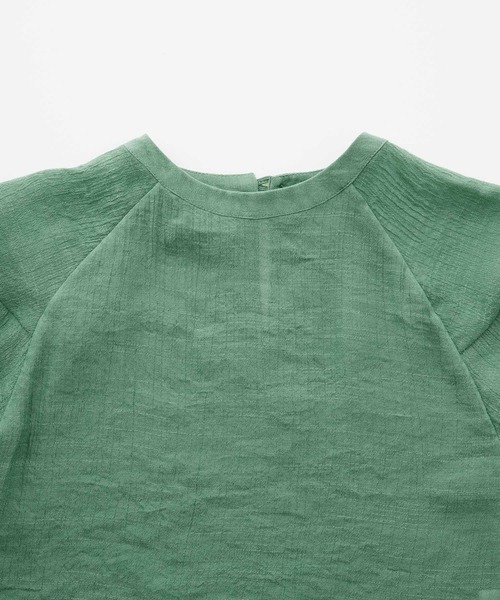 &yam(アンドヤム)の「3way ビックカラーセット 楊柳シャツ 【親子お揃い/リンクコーデ】(シャツ/ブラウス・キッズ・ブラック/パープル/イエロー/ブルー/グリーン・100-110cm/120-130cm/110-120cm)」の20枚目の写真