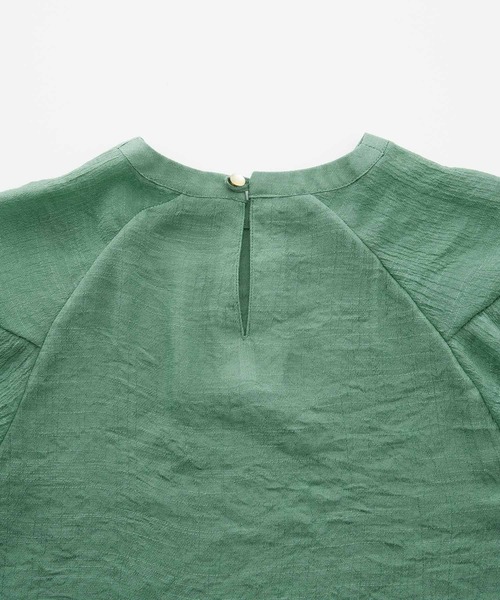 &yam(アンドヤム)の「3way ビックカラーセット 楊柳シャツ 【親子お揃い/リンクコーデ】(シャツ/ブラウス・キッズ・ブラック/パープル/イエロー/ブルー/グリーン・100-110cm/120-130cm/110-120cm)」の16枚目の写真