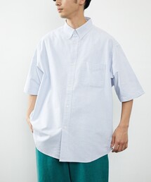 FREAK'S STORE | FREAK'S STORE/フリークスストア ビックシルエット ボタンダウン シャツ/BIG BD SHT 半袖(シャツ/ブラウス)