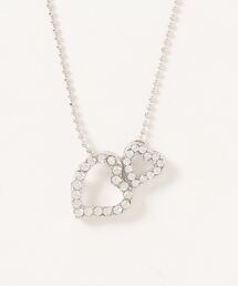 STYLEBLOCK（スタイルブロック）の「ダブルオープンハートネックレス（ネックレス）」