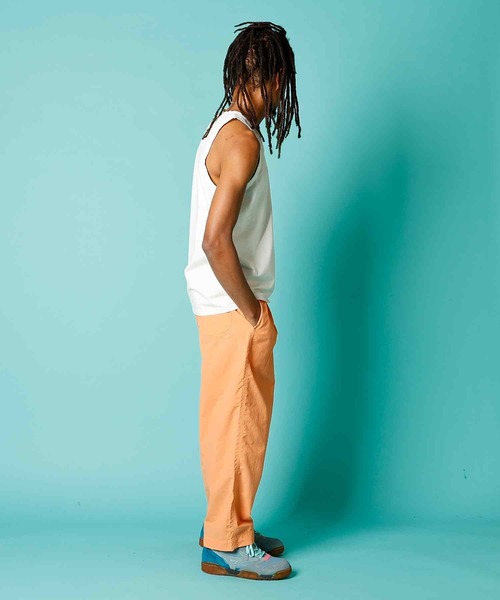 COMMON EDUCATION(コモンエデュケーション)の「POCKET TANK TOP JP/ ポケット タンクトップ JP(タンクトップ・メンズ・ホワイト/ブラック/グレイッシュベージュ・SMALL/MEDIUM/LARGE/X-LARGE)」の13枚目の写真