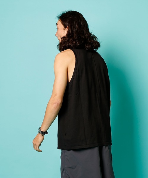 COMMON EDUCATION(コモンエデュケーション)の「POCKET TANK TOP JP/ ポケット タンクトップ JP(タンクトップ・メンズ・ホワイト/ブラック/グレイッシュベージュ・SMALL/MEDIUM/LARGE/X-LARGE)」の18枚目の写真