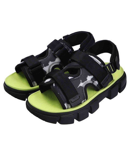 X-girl（エックスガール）の「X-girl × SHAKA CHILL OUT SF（サンダル・レディース・ブラック・23.0cm/24.0cm/25.0cm）」の11枚目の写真