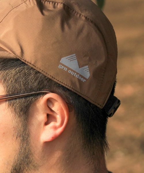 grn(ジーアールエヌ)の「grn outdoor ジーアールエヌ アウトドア MK5 CAP 5パネルキャンプ キャップ(キャップ・メンズ・ブラック/ベージュ・FREE)」の5枚目の写真