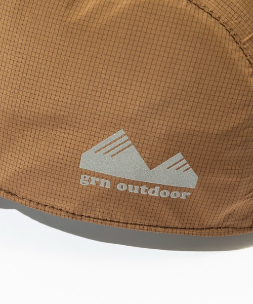 grn(ジーアールエヌ)の「grn outdoor ジーアールエヌ アウトドア MK5 CAP 5パネルキャンプ キャップ(キャップ・メンズ・ブラック/ベージュ・FREE)」の4枚目の写真