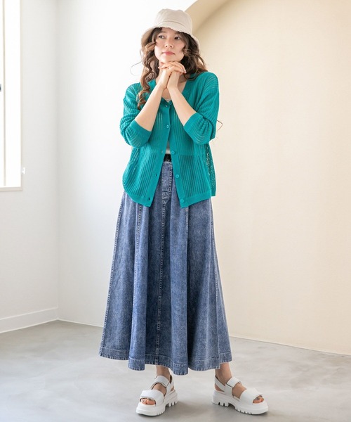 niko and...（ニコアンド）の「オリジナルフリンジバケットハット（ハット・レディース・ベージュ/カーキ/グリーン・FREE）」の21枚目の写真