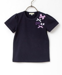 panpantutu（パンパンチュチュ）の「UVcut リボンパレードトップス(半袖)(80-100cm)（Tシャツ/カットソー・キッズ）」