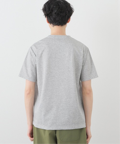 417 EDIFICE（フォーワンセブンエディフィス）の「ハイゲージダブルニットTEE 【Made in Japan】（Tシャツ/カットソー・メンズ・ブルー系その他/ブラック/ベージュ/チャコールグレー/グリーン/オレンジ・SMALL/LARGE/MEDIUM）」の10枚目の写真