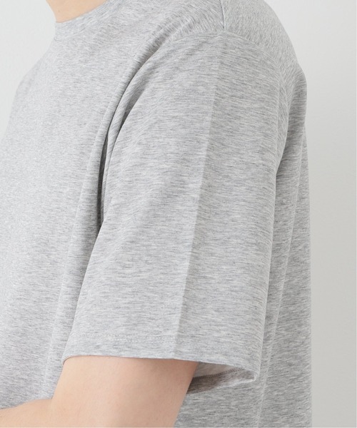 417 EDIFICE（フォーワンセブンエディフィス）の「ハイゲージダブルニットTEE 【Made in Japan】（Tシャツ/カットソー・メンズ・ブルー系その他/ブラック/ベージュ/チャコールグレー/グリーン/オレンジ・SMALL/LARGE/MEDIUM）」の14枚目の写真