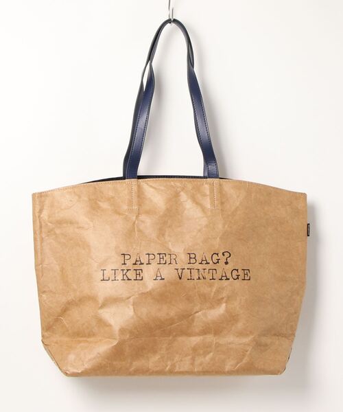 GGD SELECT（ジージーディー　セレクト）の「タイベックロゴトートバック（トートバッグ・メンズ・ブラウン/ブラウン系その他・FREE）」の2枚目の写真