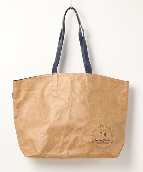 GGD SELECT（ジージーディー　セレクト）の「タイベックロゴトートバック（トートバッグ・メンズ・ブラウン/ブラウン系その他・FREE）」の6枚目の写真