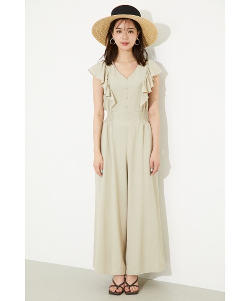 rienda 2WAYホルターネックロンパース リエンダ rienda 2WAYホルターネックロンパース BLK -ファッション通販