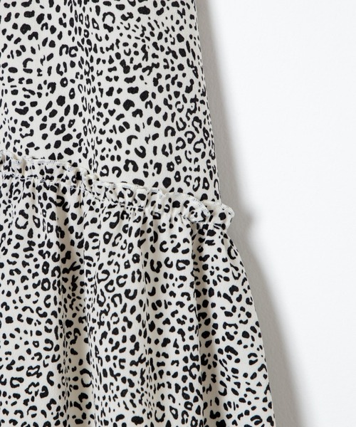 WEGO（ウィゴー）の「WEGO/ランダムティアードスカート（スカート・レディース・アイボリー/アニマル・FREE）」の6枚目の写真