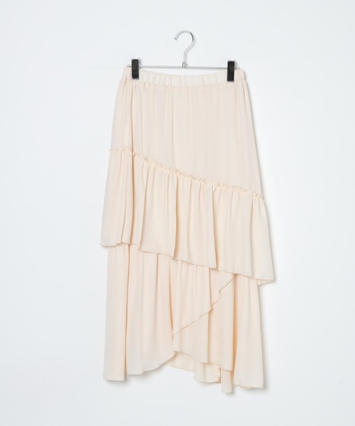 WEGO（ウィゴー）の「WEGO/ランダムティアードスカート（スカート・レディース・アイボリー/アニマル・FREE）」の10枚目の写真