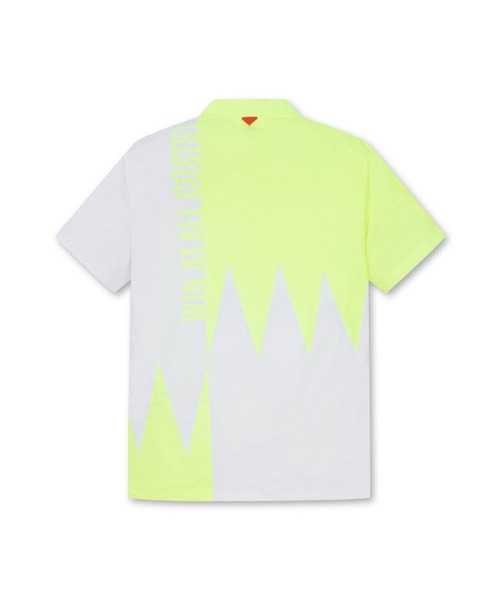 MENS カラーブロック 半袖ポロシャツ