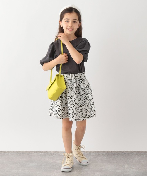 GLOBAL WORK（グローバルワーク）の「DRY/シアースリーブT半袖/キッズ/279740（Tシャツ/カットソー・キッズ・オフホワイト/ライトパープル/ダークグレー/ブラック/スカイブルー・130cm/120cm/140cm/160cm/110cm/150cm/100cm）」の17枚目の写真