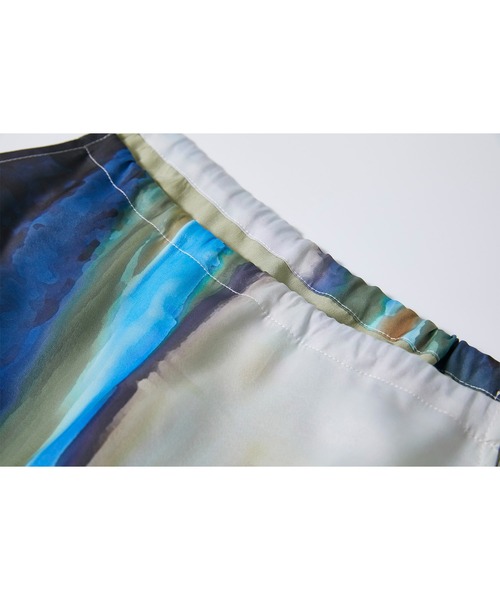 EKCOOKIES（イーケークッキーズ）の「【 EKCOOKIES 】アブストラクトプリントビスチェ（キャミソール・レディース・ブルー系その他・S/M/L）」の13枚目の写真