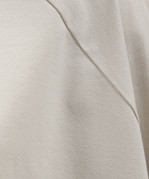 LAKOLE(ラコレ)の「コットンクレープポンチョTシャツ / 285889(Tシャツ/カットソー・レディース・ライトベージュ/オフホワイト/ブラック・SMALL/MEDIUM)」の10枚目の写真