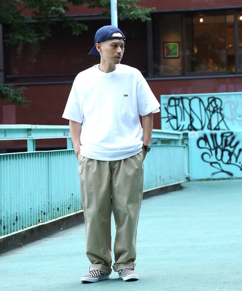 Lee(リー)の「【Lee】バックプリントTシャツ(Tシャツ/カットソー・メンズ・ホワイト・L/XL)」の6枚目の写真