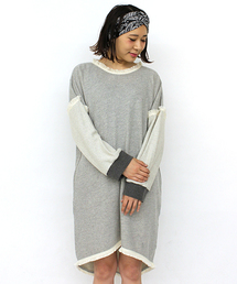 mystic | 裏毛フリンジワンピース(ワンピース)