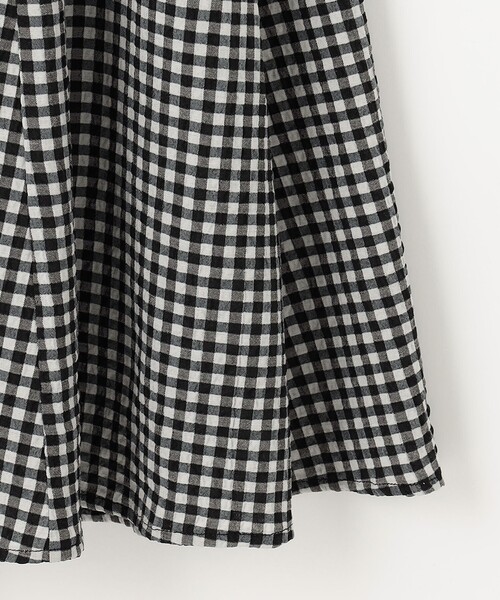 Feroux（フェルゥ）の「【洗える】ギンガムチェック フレアスカート（スカート・レディース・ホワイト系2/ブラック系2・1/2）」の19枚目の写真