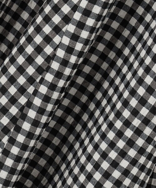 Feroux（フェルゥ）の「【洗える】ギンガムチェック フレアスカート（スカート・レディース・ホワイト系2/ブラック系2・1/2）」の20枚目の写真