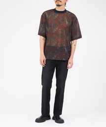 TOGA トーガ　ビリリース ロングTシャツ　ピンバッジ TOGA VIRILIS(トーガビリリース) Western fringe shirt