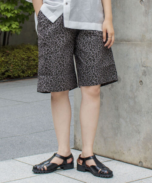 GLOSTER（グロスター）の「【GLOSTER/グロスター】ワークイージーショートパンツ シェフパンツ（その他パンツ・メンズ・ブラック/グレー/オレンジ/ブラック系その他/ベージュ系その他/ブルー系その他・S/M/L）」の3枚目の写真