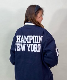 Champion | CHAMPION/チャンピオン  ビッグシルエット/オーバーサイズ/ロゴスタジャン   C3-W606(MA-1)