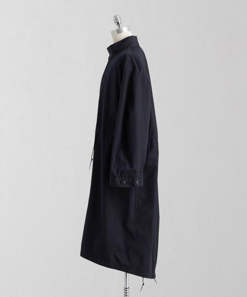 LOEFF(ロエフ)の「<LOEFF>OX スタンドカラー ミリタリーコート NAVY UNISEX(モッズコート・メンズ・ネイビー・1/2/0)」の9枚目の写真