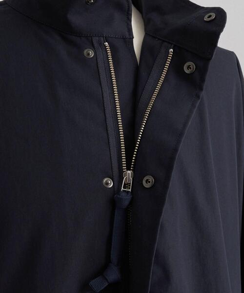 LOEFF(ロエフ)の「<LOEFF>OX スタンドカラー ミリタリーコート NAVY UNISEX(モッズコート・メンズ・ネイビー・1/2/0)」の14枚目の写真