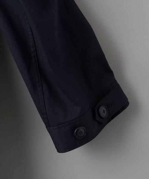 LOEFF(ロエフ)の「<LOEFF>OX スタンドカラー ミリタリーコート NAVY UNISEX(モッズコート・メンズ・ネイビー・1/2/0)」の8枚目の写真