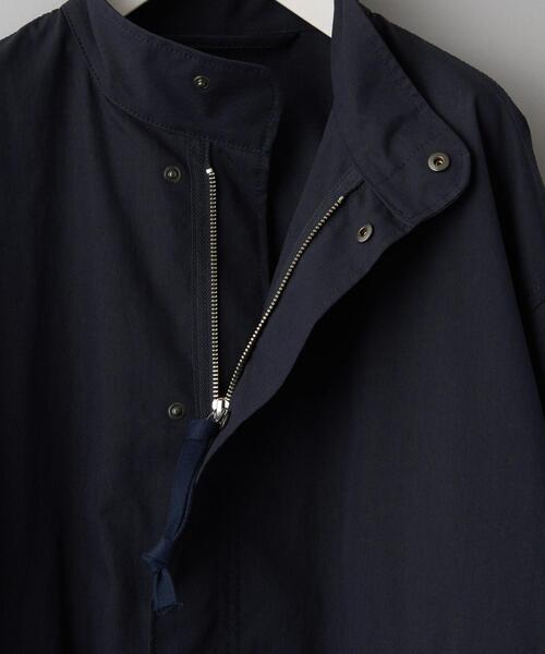 LOEFF(ロエフ)の「<LOEFF>OX スタンドカラー ミリタリーコート NAVY UNISEX(モッズコート・メンズ・ネイビー・1/2/0)」の13枚目の写真