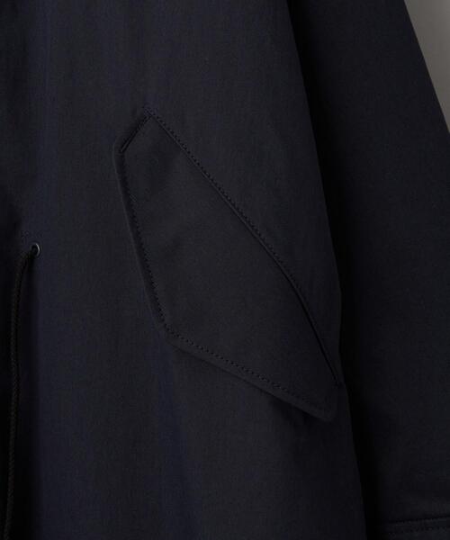 LOEFF(ロエフ)の「<LOEFF>OX スタンドカラー ミリタリーコート NAVY UNISEX(モッズコート・メンズ・ネイビー・1/2/0)」の19枚目の写真